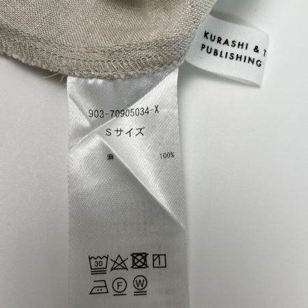  KURASHI&Trips PUBLISHING セットアップ　サイズS 903-70905034-X アイボリー