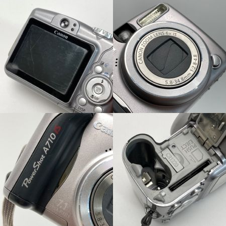  CANON キャノン コンパクトデジタルカメラ PowerShot A710IS 本体のみ