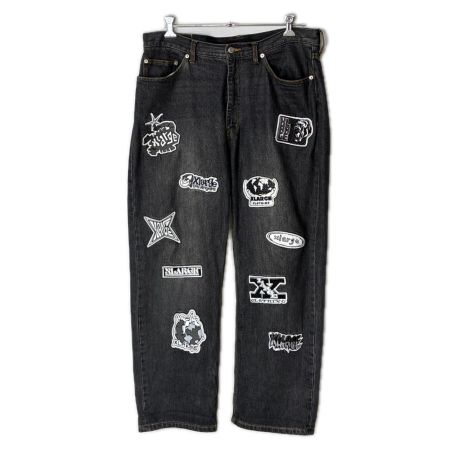 X-LARGE エクストララージ ジーンズ デニムパンツ SIZE 36 101242031004 グレー メンズ