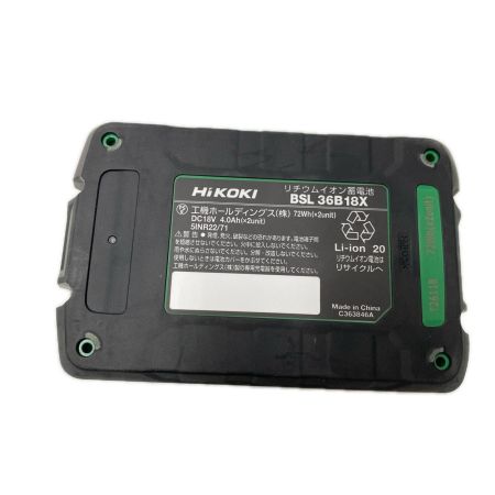 HiKOKI ハイコーキ 36Vバッテリー BSL36B18X グリーン 未使用品