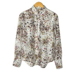 tanaka daisuke/タナカダイスケ childhood spangle organzy shirt オーガンジー シャツ SIZE F TD24AW-SH03 花柄 メンズ Aランク
