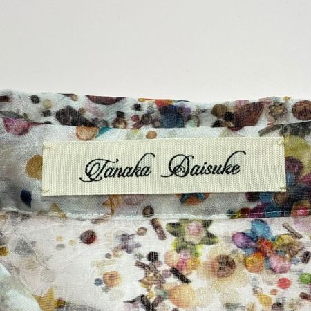 tanaka daisuke/タナカダイスケ childhood spangle organzy shirt オーガンジー シャツ SIZE F TD24AW-SH03 花柄 メンズ