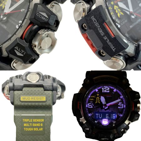  CASIO カシオ G-SHOCK ソーラー充電  ラバー マッドマスター GWG-2000 箱 取説付