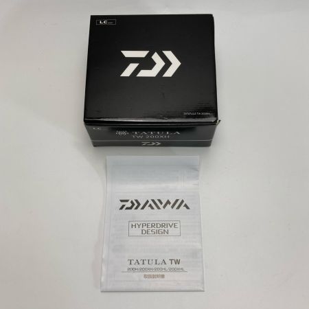  DAIWA ダイワ 25タトゥーラ TW 200XH 630172 ベイトリール 箱付き