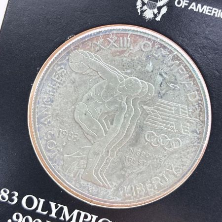 1983年 ロサンゼルスオリンピック記念 1ドル 銀貨 3枚セット FINE SILVER 900