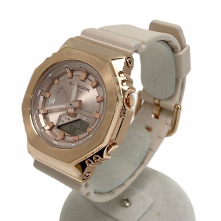  CASIO カシオ G-SHOCK メタルカバード アナデジ GM-S2100PG-4AJF ピンク クォーツ レディース 腕時計