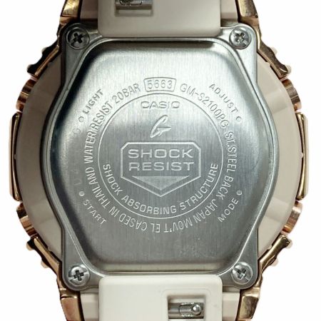  CASIO カシオ G-SHOCK メタルカバード アナデジ GM-S2100PG-4AJF ピンク クォーツ レディース 腕時計