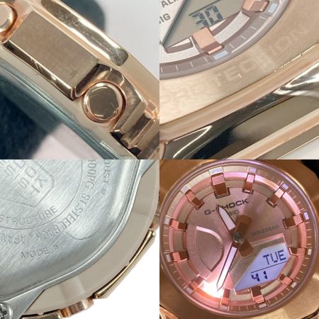  CASIO カシオ G-SHOCK メタルカバード アナデジ GM-S2100PG-4AJF ピンク クォーツ レディース 腕時計