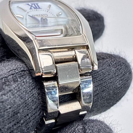 SEIKO セイコー ルキア ステンレススチール V117-0DK0 スカイブルー 腕時計 レディース