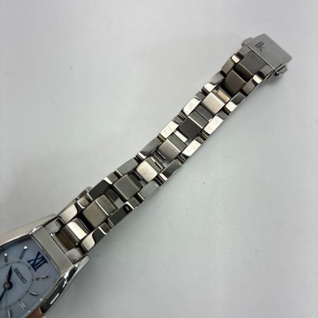 SEIKO セイコー ルキア ステンレススチール V117-0DK0 スカイブルー 腕時計 レディース
