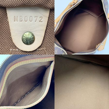  LOUIS VUITTON ルイヴィトン ミニボストンバッグ モノグラム スピーディ35 M41524 パドロック キーx2 保存袋有