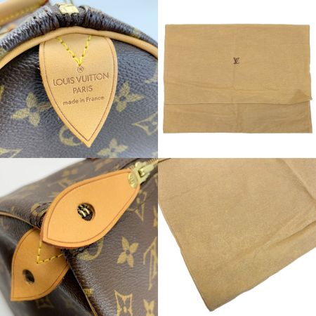  LOUIS VUITTON ルイヴィトン ミニボストンバッグ モノグラム スピーディ35 M41524 パドロック キーx2 保存袋有