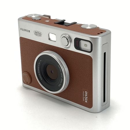  FUJIFILM フジフィルム instax mini Evo ブラウン チェキ インスタントカメラ 本体のみ