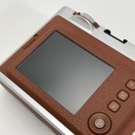  FUJIFILM フジフィルム instax mini Evo ブラウン チェキ インスタントカメラ 本体のみ
