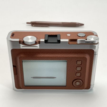  FUJIFILM フジフィルム instax mini Evo ブラウン チェキ インスタントカメラ 本体のみ