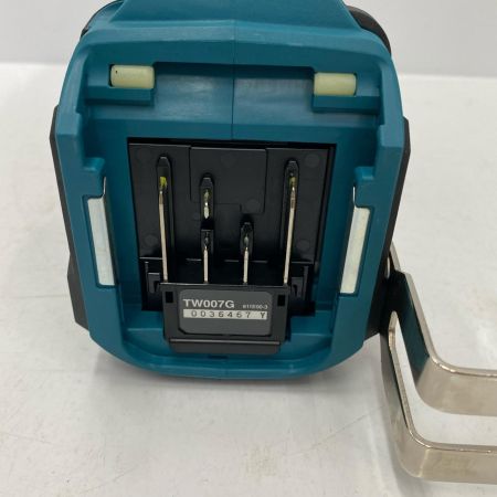  MAKITA マキタ 充電式インパクトレンチ TW007GRDX ブルー
