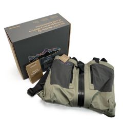  Patagonia パタゴニア スウィフトカレント トラバーズ ジップフロント ウェーダー SSS 82385 /リペアキット付き Aランク