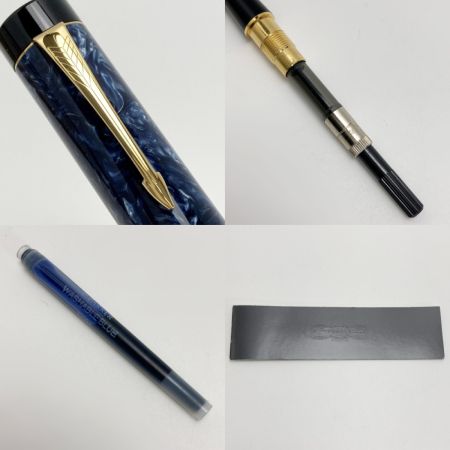  Parker バーカ デュオフォールド センテニアル ペン先18K Fニブ 万年筆 箱有 Duofold Centennial