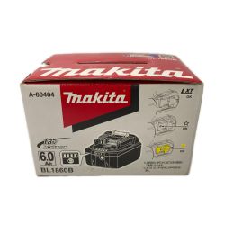 ☆☆ MAKITA マキタ 18Vバッテリー BL1860B ブラック 未使用品 Sランク