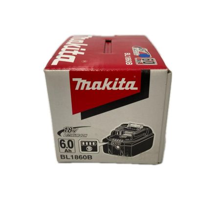  MAKITA マキタ 18Vバッテリー BL1860B ブラック 未使用品