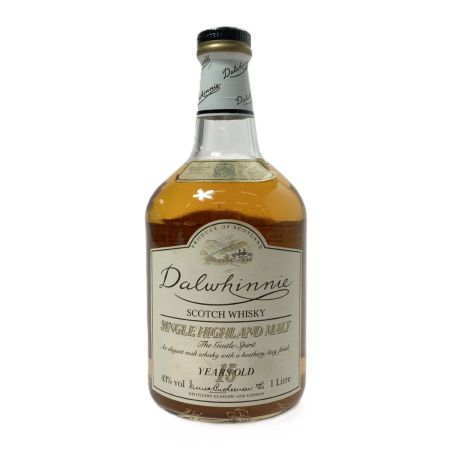  ダルウィニー 15年 1000ml 43度 スコッチ ウイスキー 1L 古酒 未開栓