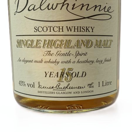  ダルウィニー 15年 1000ml 43度 スコッチ ウイスキー 1L 古酒 未開栓