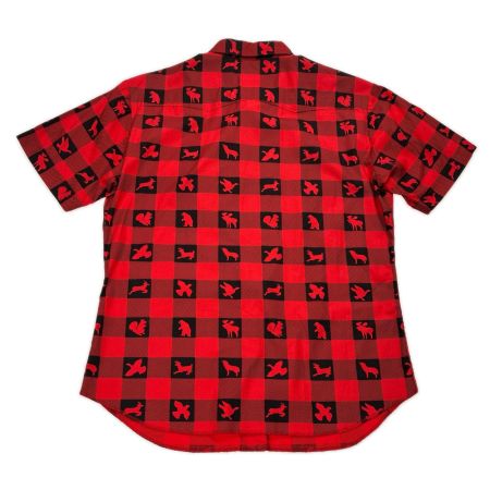  TENDERLOIN テンダーロイン ウィンチェスター 半袖シャツ SIZE XS メンズ レッド