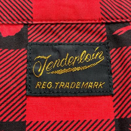  TENDERLOIN テンダーロイン ウィンチェスター 半袖シャツ SIZE XS メンズ レッド