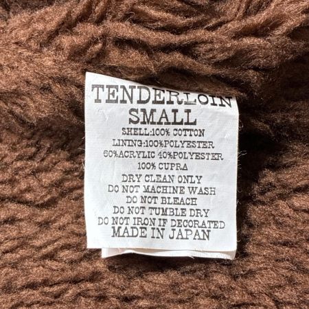 TENDERLOIN テンダーロイン サドルジャケット SIZE S メンズ ブラウン