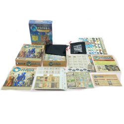 ☆☆ エンゲームズ オルレアン 基本+拡張セット4種 完全日本語版 ボードゲーム Orleans 侵略/交易と陰謀/5人プレイ用拡張/プロモタイルセット Bランク