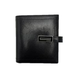 ☆☆ COACH コーチ 2つ折り財布  ブラック レディース Bランク