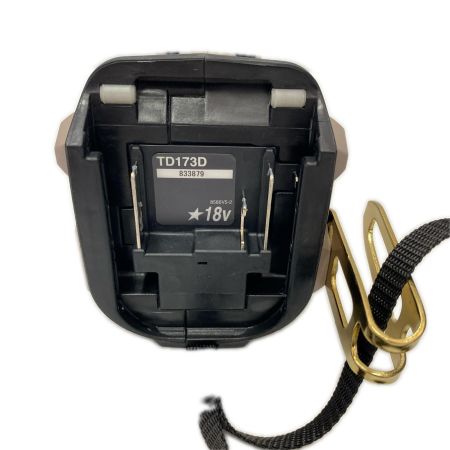 MAKITA マキタ ｲﾝﾊﾟｸﾄﾄﾞﾗｲﾊﾞ　20周年記念カラー TD173DGXPG ゴールド 未使用品