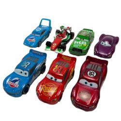 ☆☆  トミカ カーズ ライトニング・マックィーン 暗闇で光る  ダイナコタイプ  クルージングタイプ 7台セット売り Bランク