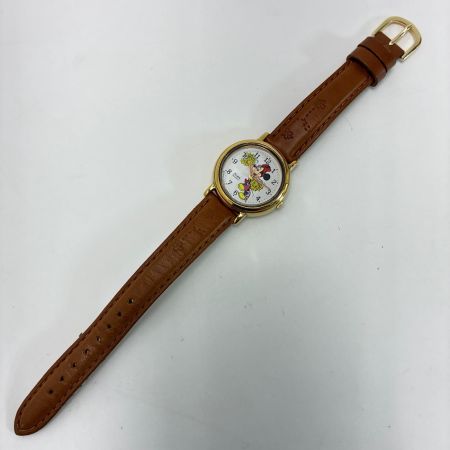 SEIKO ALBA ミニーマウス チアガール  V811-1740 クォーツ レザー