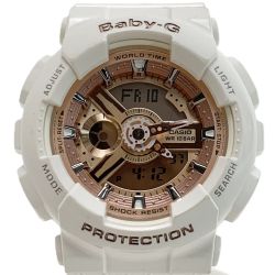 ☆☆ CASIO カシオ Baby-G BA-110XRG-7AJF レディース 腕時計 クォーツ ブラック Bランク