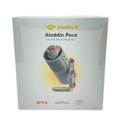 ☆☆ Aladdin アラジン Aladdin Poca ポータブルプロジェクター WK08K 未使用品 Sランク