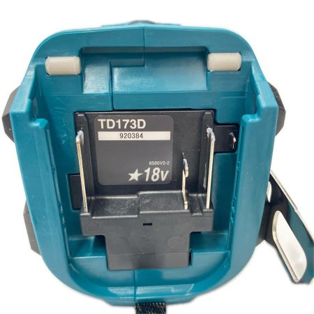  MAKITA マキタ ｲﾝﾊﾟｸﾄﾄﾞﾗｲﾊﾞ TD173DRGX ブラック 未使用品