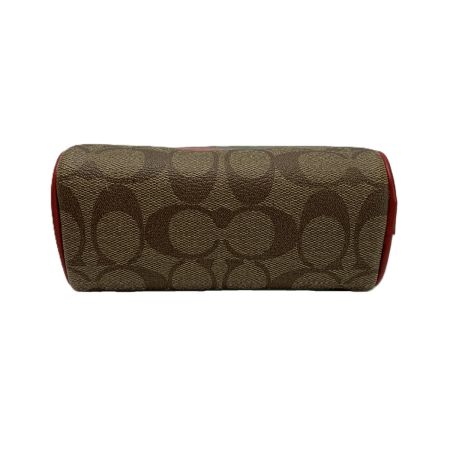  COACH コーチ ドーム型コスメポーチ ストロベリー  CH528 レディース
