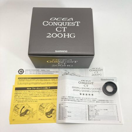  SHIMANO シマノ ベイトリール オシアコンクエスト CT200HG 047700 箱付き