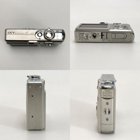  CANON キャノン コンパクトデジタルカメラ IXY DIGITAL 55 取説・充電器・箱付き