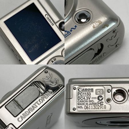  CANON キャノン コンパクトデジタルカメラ IXY DIGITAL 55 取説・充電器・箱付き