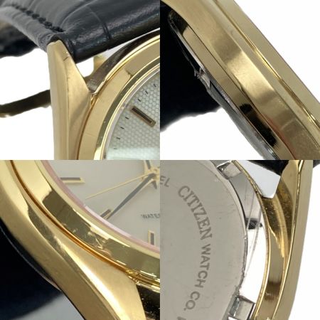  CITIZEN シチズン エコドライブ デイト E761-K003482 アイボリー 電波ソーラー メンズ 腕時計 Eco-Drive