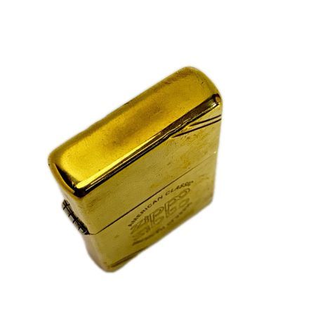ZIPPO ジッポー オイルライター 1991年製 ソリッドブラス 反転ロゴ ダイアゴナルライン