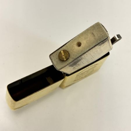 ZIPPO ジッポー オイルライター 1991年製 ソリッドブラス 反転ロゴ ダイアゴナルライン