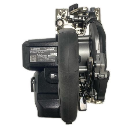  HiKOKI ハイコーキ コードレス丸のこ C3606DB ブラック