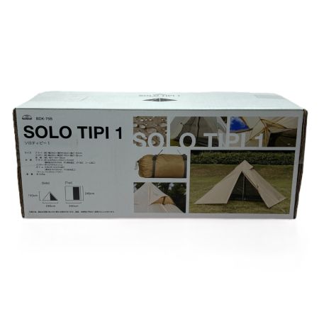  カワセ ソロティピー1 BDK-75B サンドベージュ 一人用 テント アウトドア 未使用