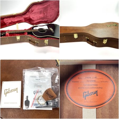  GIBSON ギブソン アコースティックギター 1960s J-45 ハードケース付