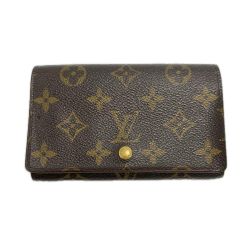 LOUIS VUITTON ルイヴィトン モノグラム ポルトモネ ビエ トレゾール M61730 2つ折り財布 Cランク