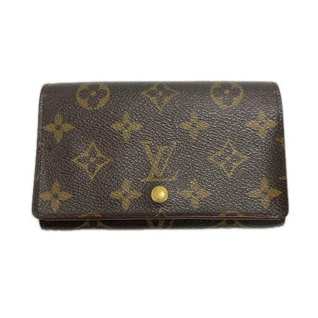LOUIS VUITTON ルイヴィトン モノグラム ポルトモネ ビエ トレゾール M61730 2つ折り財布