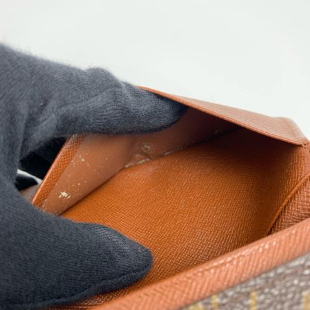 LOUIS VUITTON ルイヴィトン モノグラム ポルトモネ ビエ トレゾール M61730 2つ折り財布